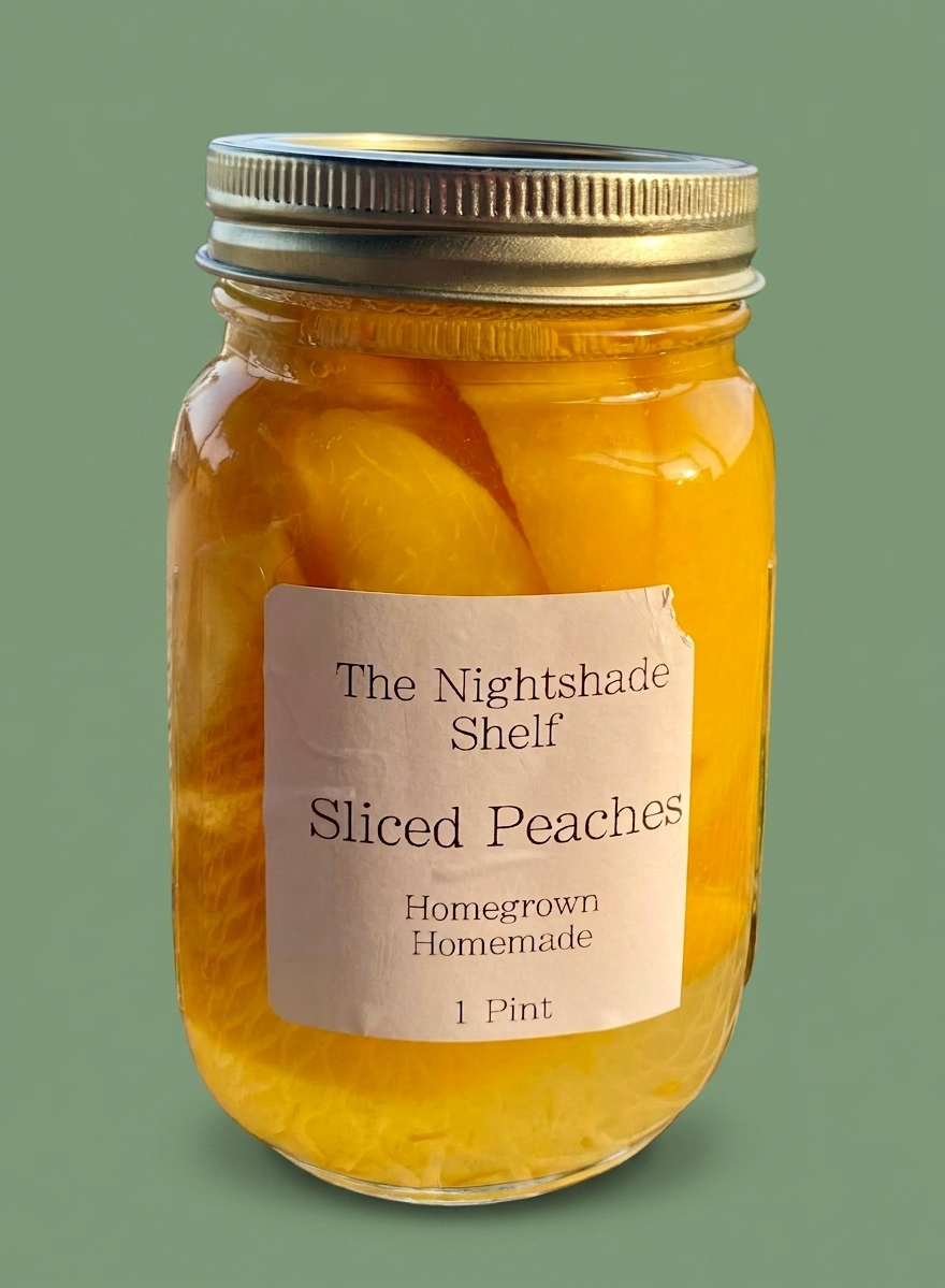 Sliced Peaches