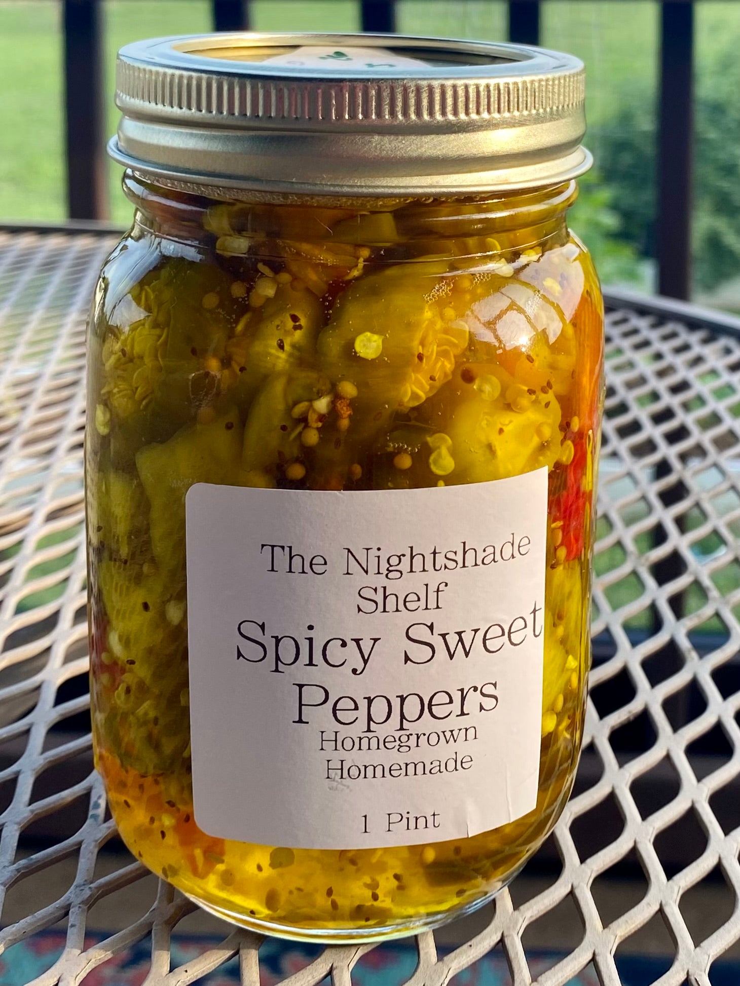 Spicy Sweet Peppers