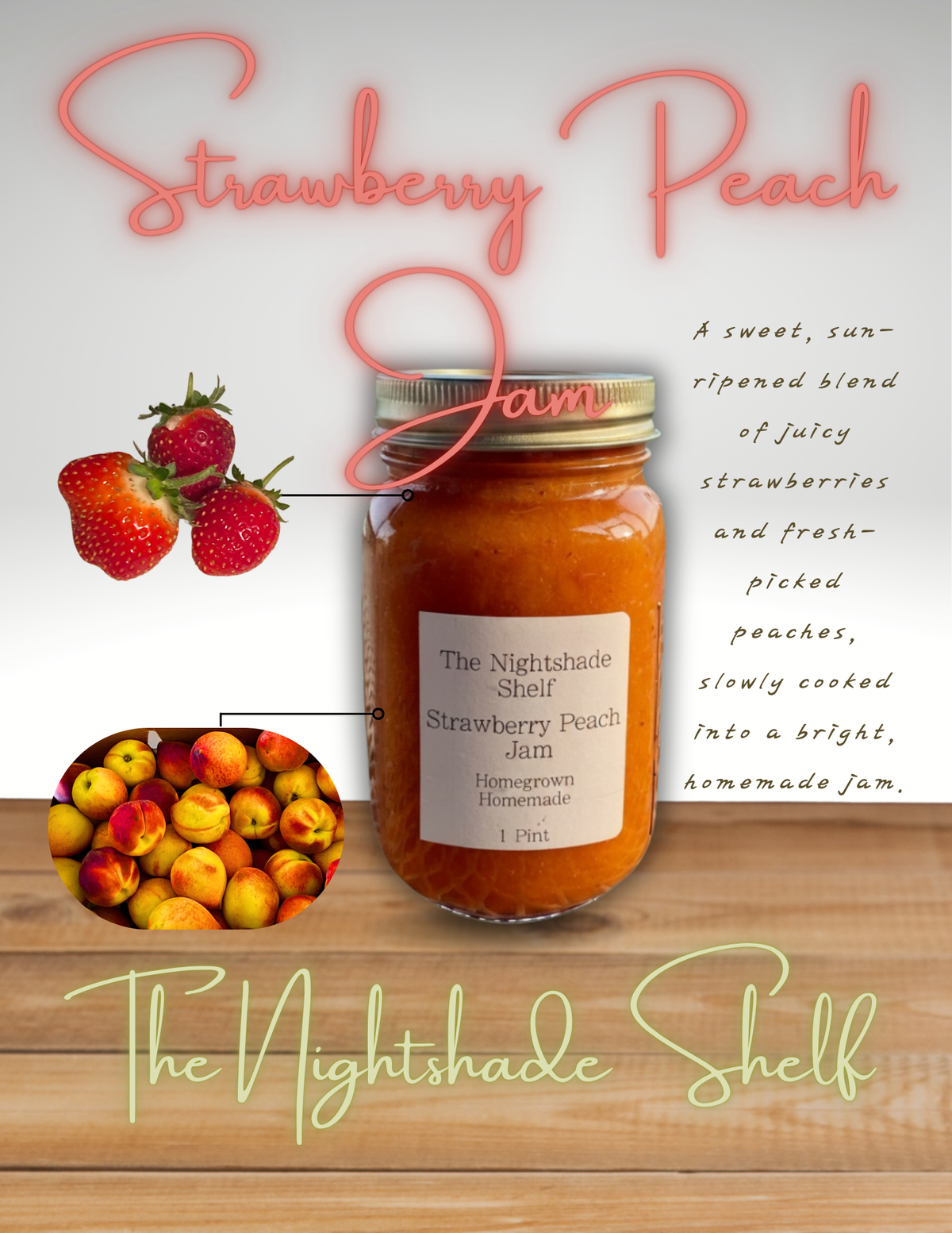 Strawberry Peach Jam