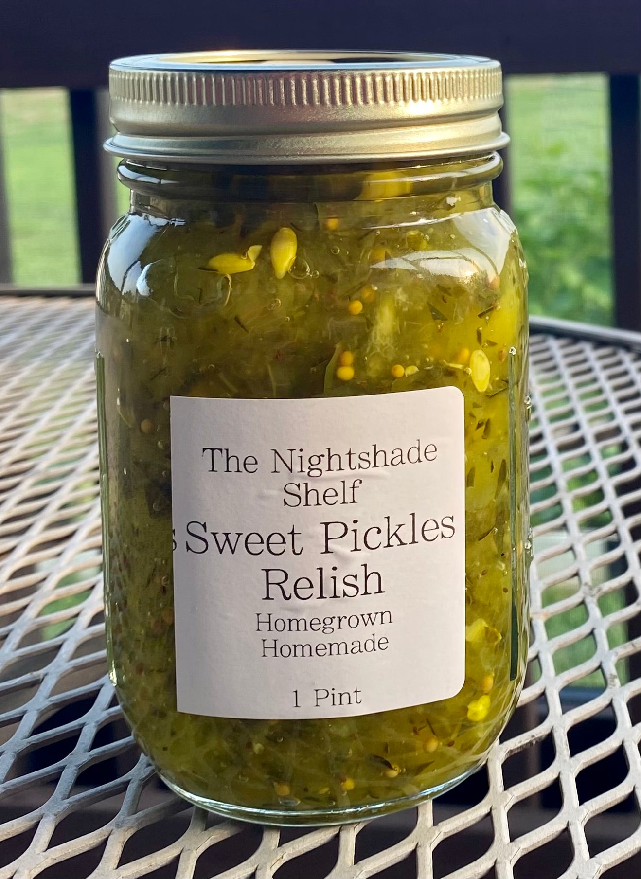 Sweet Pickle Relish