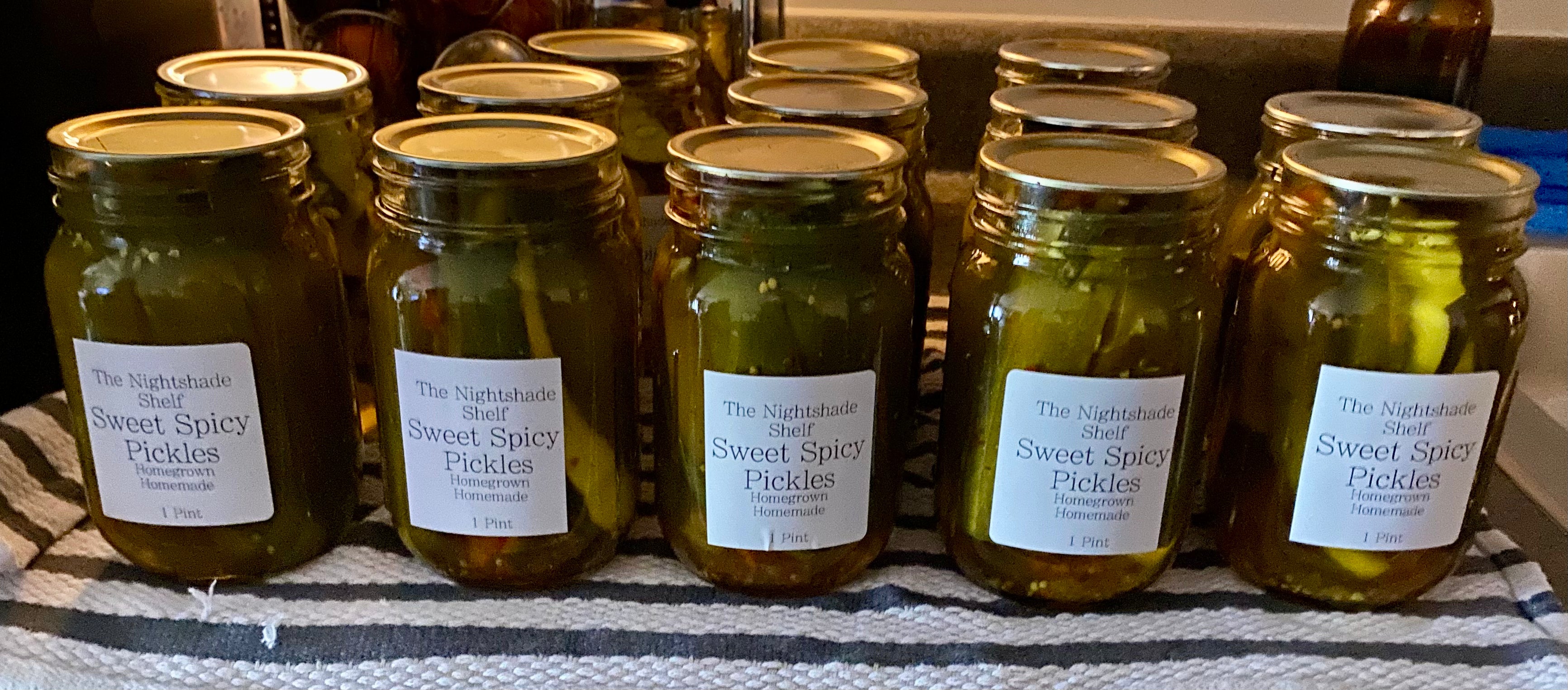 Sweet Spicy Pickles